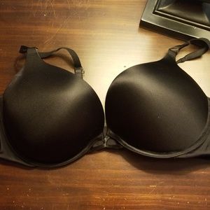 Black Miraculous plunge bra